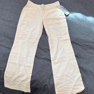 Rewash Light Tan Wide Leg Pants